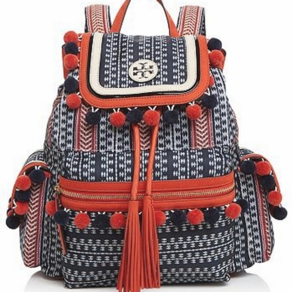 Tory Burch Pom Pom Scout Backpack - Picture 3 of 15